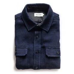 The Division Shirt In Indigo Twill