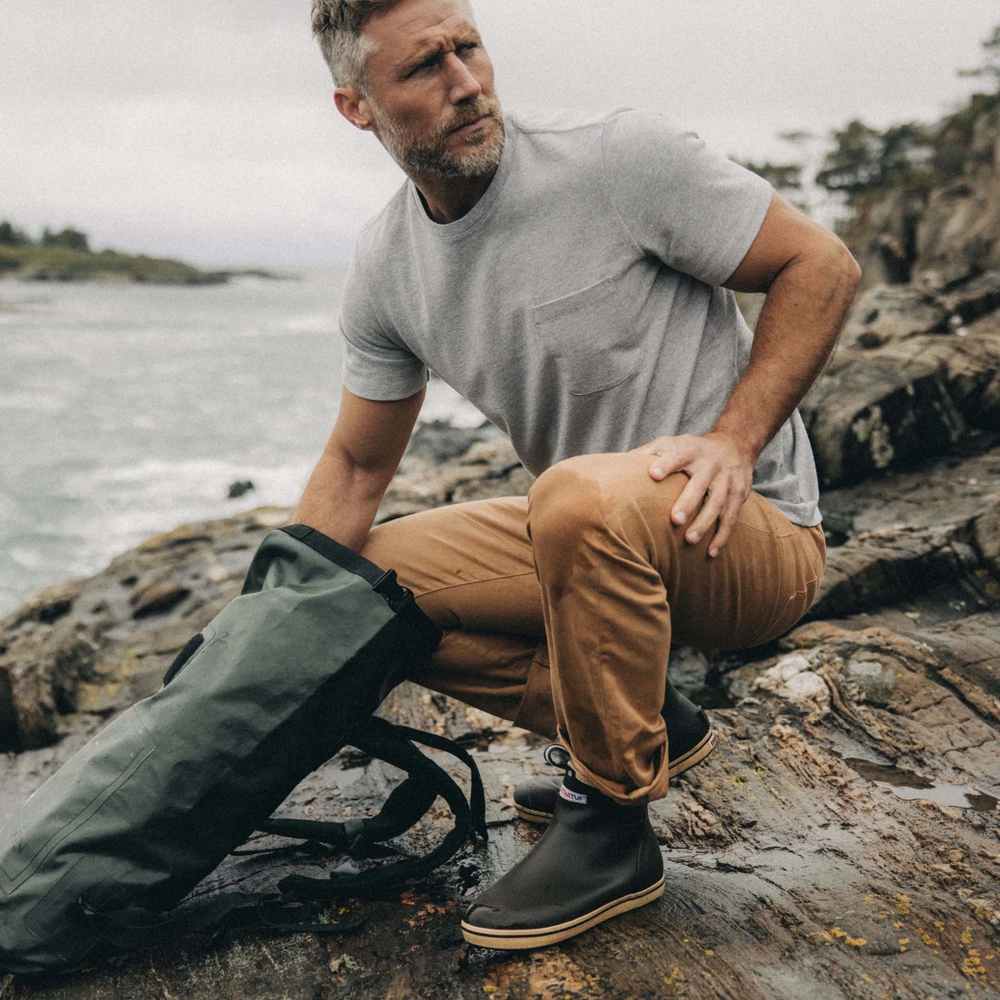 The Heavy Bag Tee In Aluminum 4 The Heavy Bag Tee In Aluminum - Image 2