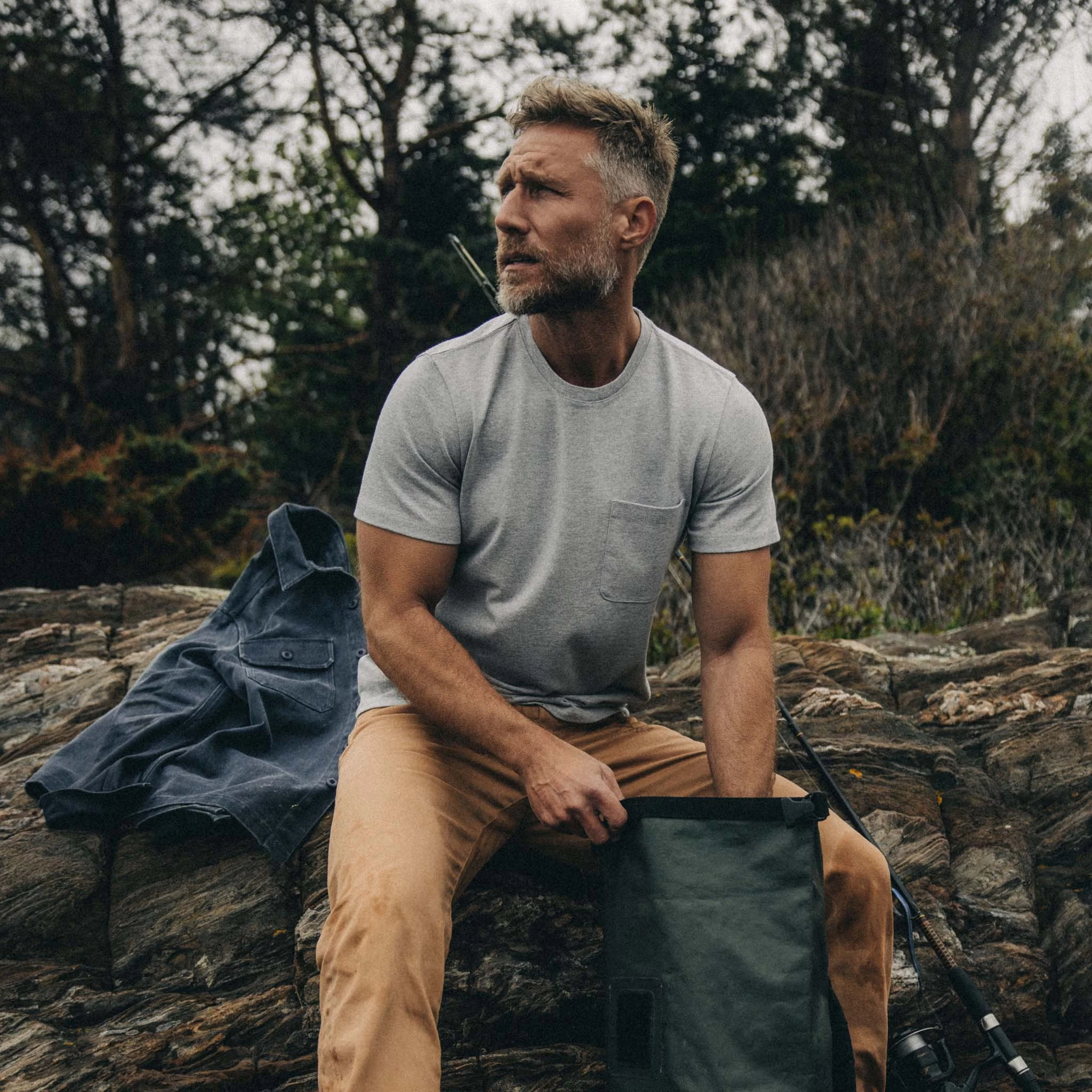 The Heavy Bag Tee In Aluminum 5 The Heavy Bag Tee In Aluminum - Image 3