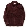 The Ojai Jacket In Burgundy Cord -Fashion Clothes instock m q321 ojai burgundy cord 001