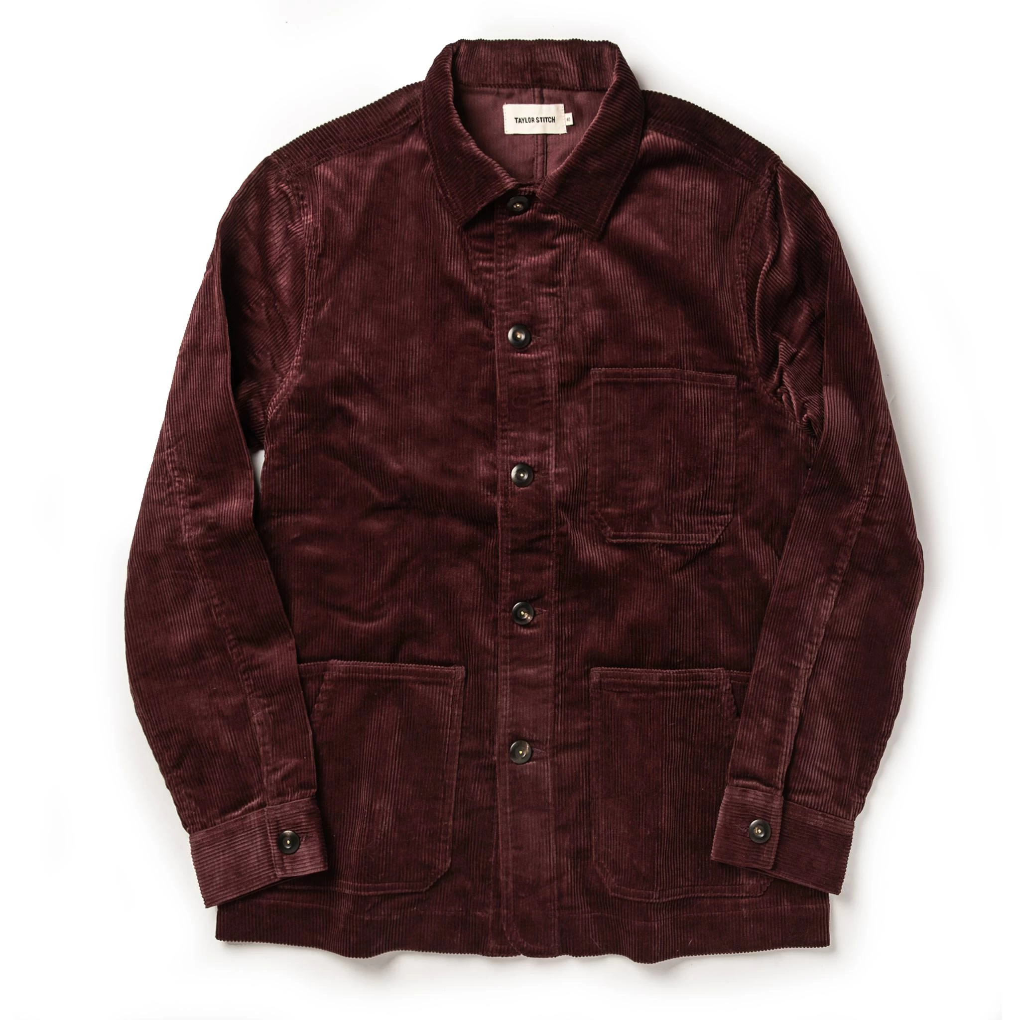 The Ojai Jacket In Burgundy Cord 3 The Ojai Jacket In Burgundy Cord