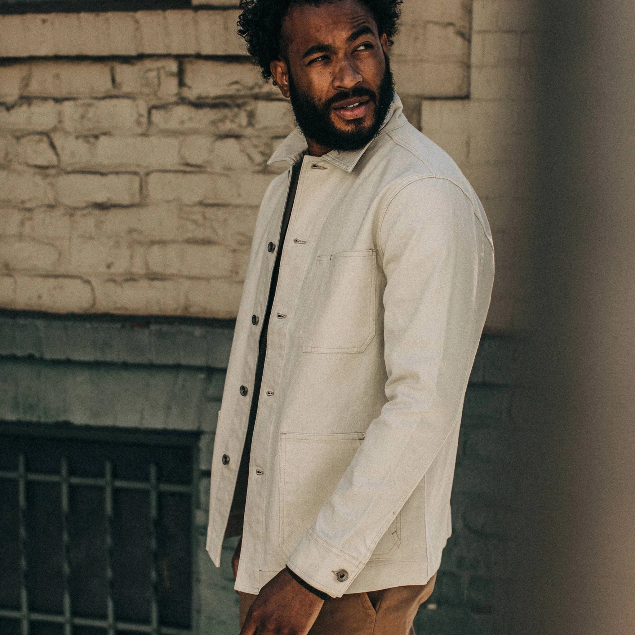 The Ojai Jacket In Natural Boss Duck 6 The Ojai Jacket In Natural Boss Duck - Image 4