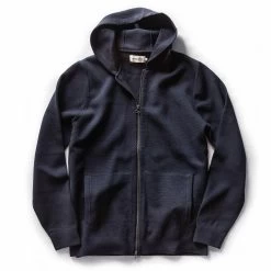 The Portola Hoodie In Midnight Merino