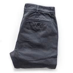 The Slim Foundation Pant In Organic Coal -Fashion Clothes instock m q321 slim coal 0011