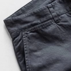 The Slim Foundation Pant In Organic Coal -Fashion Clothes instock m q321 slim coal 008