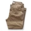 The Slim Foundation Pant In Organic Khaki