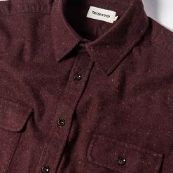 The Yosemite Shirt In Nutmeg Donegal -Fashion Clothes instock m q321 yosemite nutmeg donegal 006