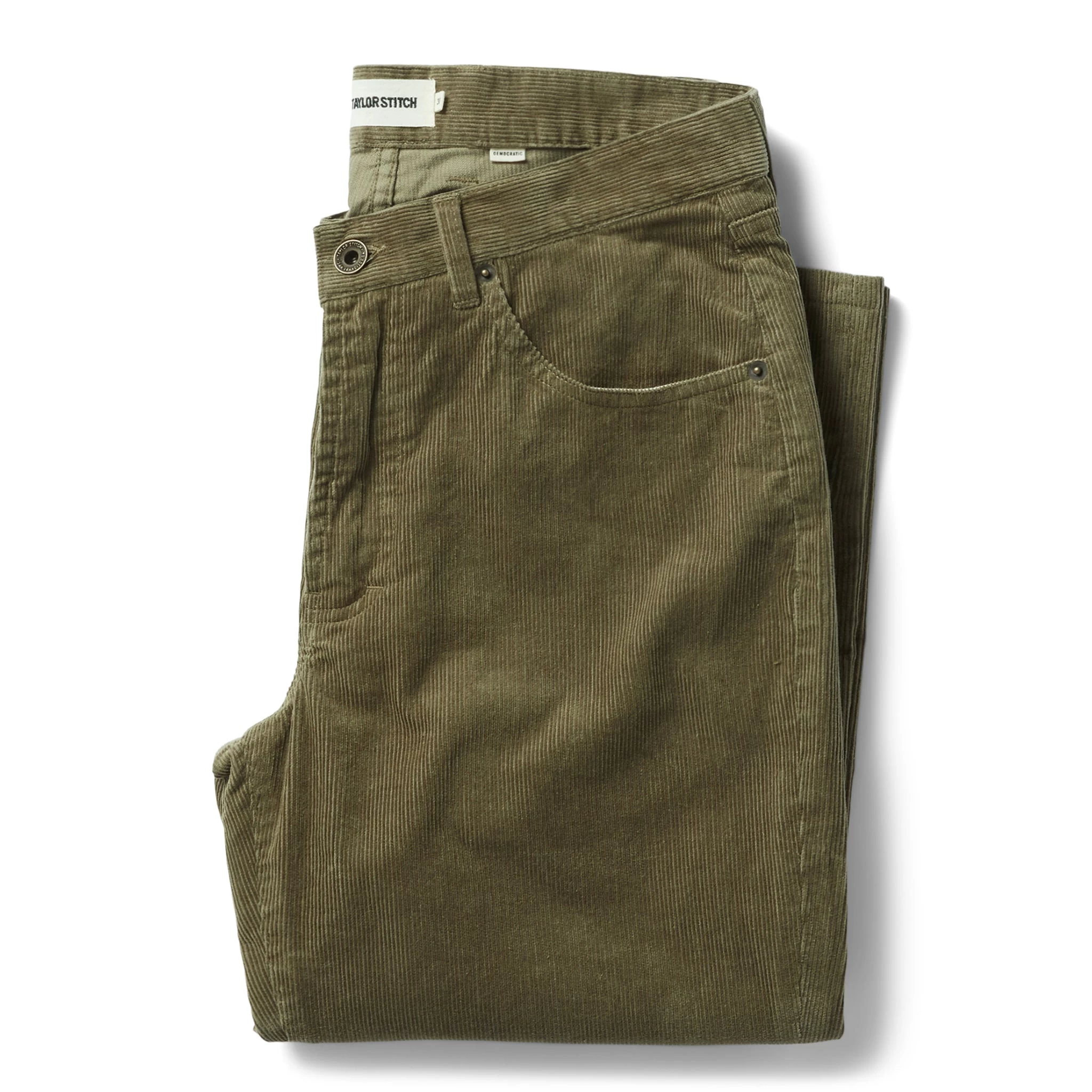 The Democratic All Day Pant In Cypress Cord 3 The Democratic All Day Pant In Cypress Cord