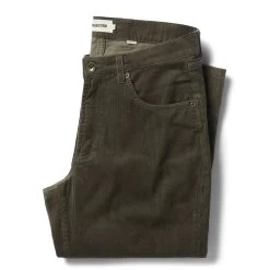 The Democratic All Day Pant In Walnut Cord
