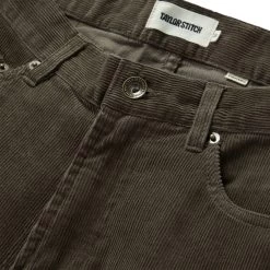 The Democratic All Day Pant In Walnut Cord -Fashion Clothes instock m q322 DemoAllDayPant WalnutCord 008