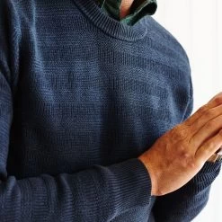 The Hugo Sweater In Navy 10 The Hugo Sweater In Navy -Fashion Clothes instock m q322 HugoSweater Navy 004