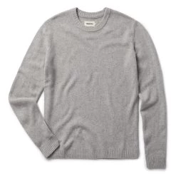 The Lodge Sweater In Heather Grey