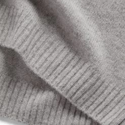 The Lodge Sweater In Heather Grey -Fashion Clothes instock m q322 LodgeSweater HeatherGrey 005