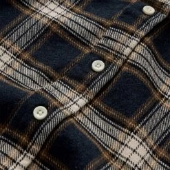 The Ledge Shirt In Admiral Plaid -Fashion Clothes instock m q322 ledge shirt admiralplaid 007