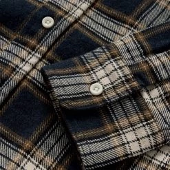 The Ledge Shirt In Admiral Plaid -Fashion Clothes instock m q322 ledge shirt admiralplaid 008