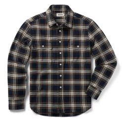 The Ledge Shirt In Admiral Plaid -Fashion Clothes instock m q322 ledge shirt admiralplaid 009