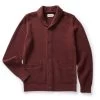 The Crawford Sweater In Black Cherry