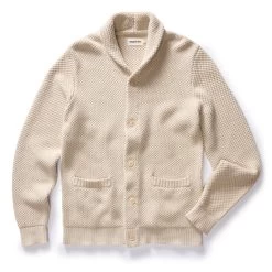 The Crawford Sweater In Marled Natural