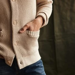The Crawford Sweater In Marled Natural -Fashion Clothes instock m q323 Crawford Sweater Marled Natural 006