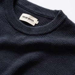 The Hugo Sweater In Navy 12 The Hugo Sweater In Navy -Fashion Clothes instock m q323 Hugo Sweater Navy 002