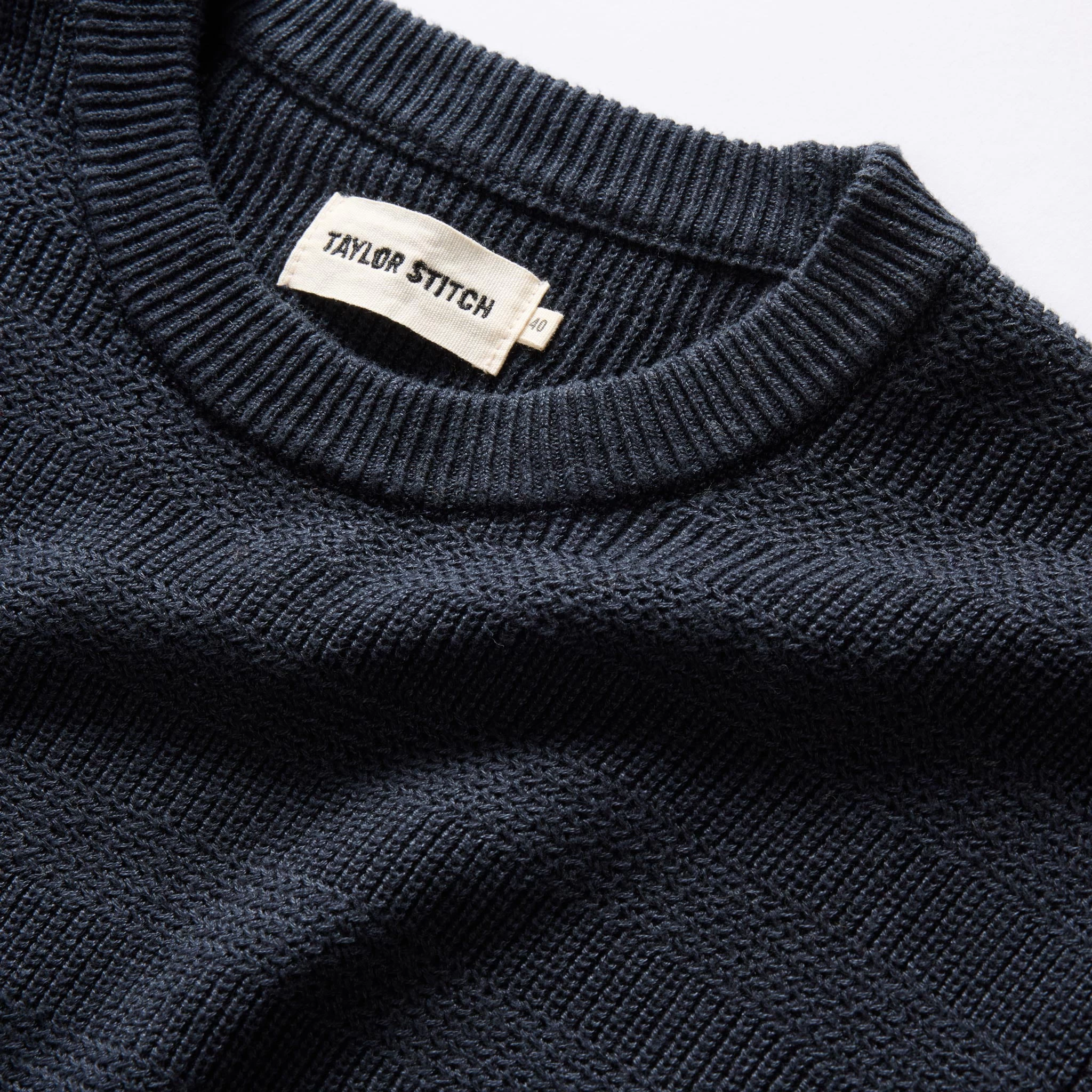 The Hugo Sweater In Navy 7 The Hugo Sweater In Navy - Image 5