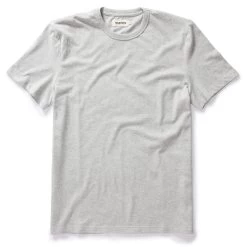 The Organic Cotton Tee In Heather Grey
