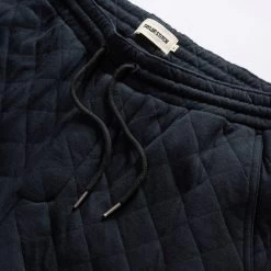 The Quilted Jersey Pant In Midnight Heather -Fashion Clothes instock m q323 Quilted Jersey Pant Coal 004