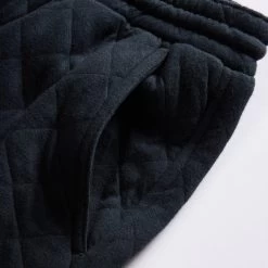 The Quilted Jersey Pant In Midnight Heather -Fashion Clothes instock m q323 Quilted Jersey Pant Coal 005
