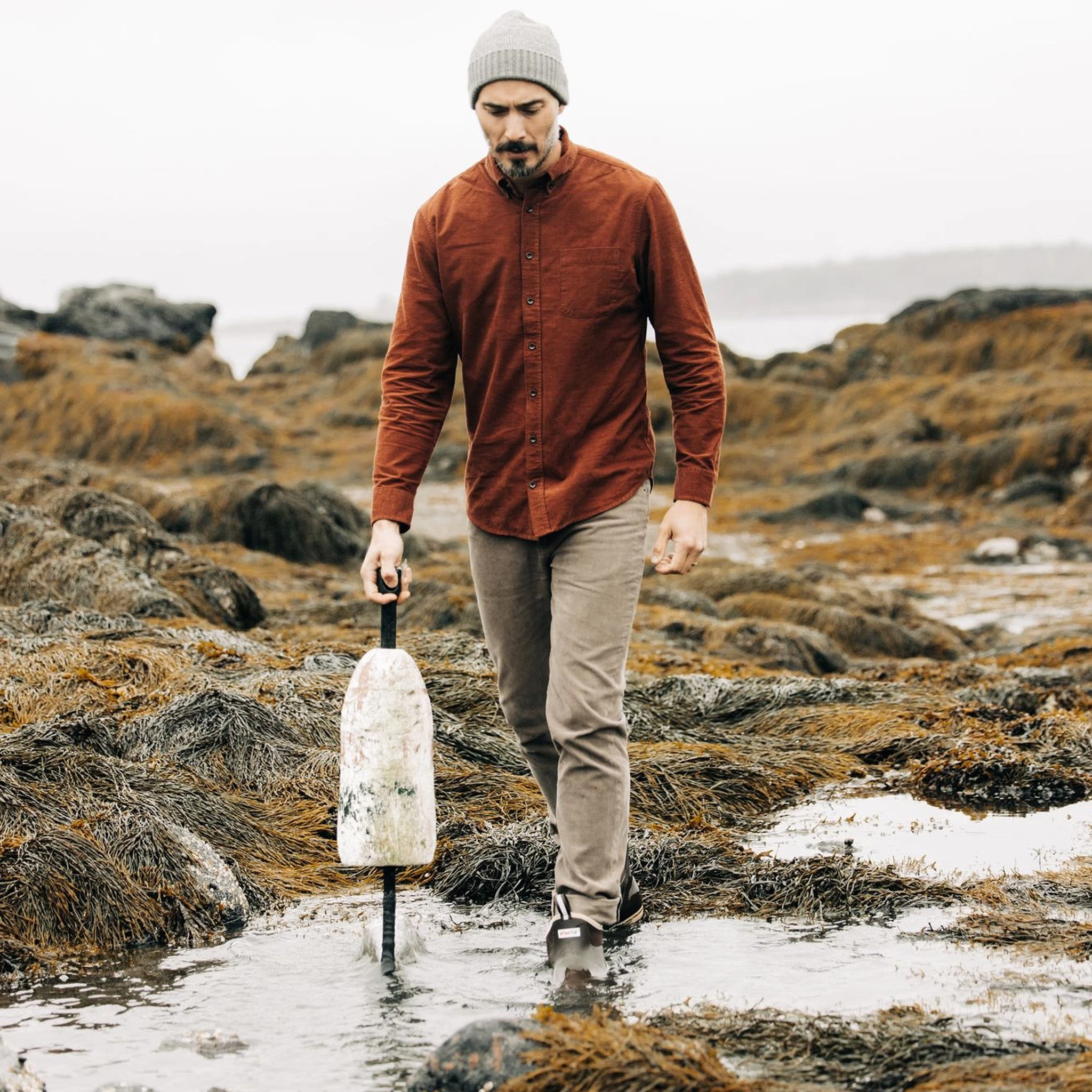 The Jack In Copper Heathered Pincord - Image 4