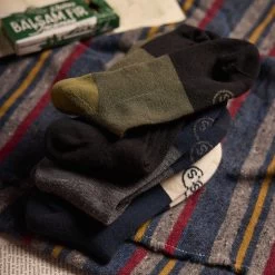 The Merino Sock In Olive -Fashion Clothes instock m q323 The Merino Sock Olive 006