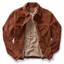 The Wyatt Jacket In Chocolate Suede 17 The Wyatt Jacket In Chocolate Suede -Fashion Clothes instock m q323 The Wyatt ChocolateSuede 002