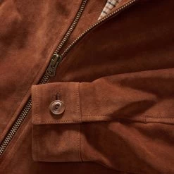 The Wyatt Jacket In Chocolate Suede 18 The Wyatt Jacket In Chocolate Suede -Fashion Clothes instock m q323 The Wyatt ChocolateSuede 003