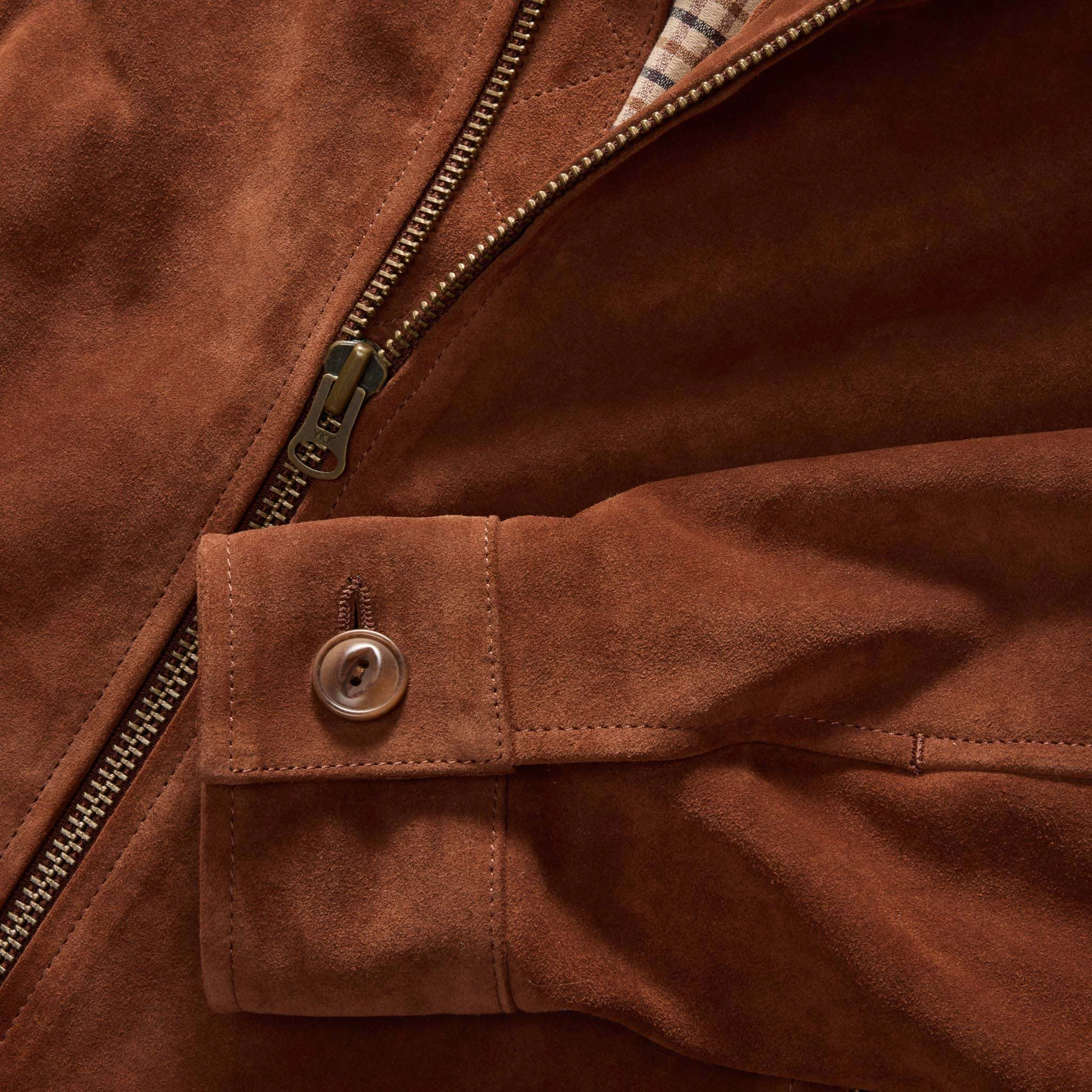 The Wyatt Jacket In Chocolate Suede 9 The Wyatt Jacket In Chocolate Suede - Image 7