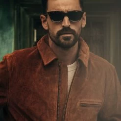 The Wyatt Jacket In Chocolate Suede 14 The Wyatt Jacket In Chocolate Suede -Fashion Clothes instock m q323 The Wyatt ChocolateSuede 008