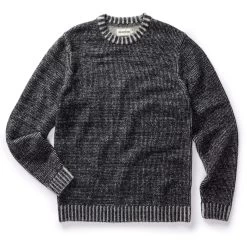 The Headland Sweater In Coal Heather