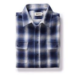 The Ledge Shirt In Blue Sky Plaid