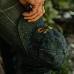 The Ball Cap In Organic Denim -Fashion Clothes instock m q421 ballcap denim 004