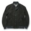 The Bomber Jacket In Waxed Olive -Fashion Clothes instock m q421 bomber waxedolive 001