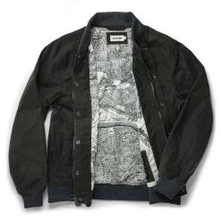 The Bomber Jacket In Waxed Olive 17 The Bomber Jacket In Waxed Olive -Fashion Clothes instock m q421 bomber waxedolive 009