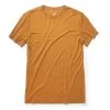 The Cotton Hemp Tee In Saffron