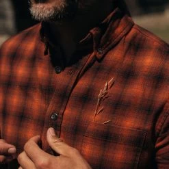 The Jack In Rust Plaid -Fashion Clothes instock m q421 jack rust plaid 003 b947eede ba6b 4160 ad3e 9d253c9e5fa8