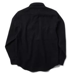 The Maritime Shirt Jacket In Navy Wool -Fashion Clothes instock m q421 maritime navywool 009