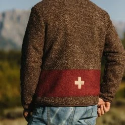 The Port Jacket In Espresso Marl -Fashion Clothes instock m q421 port espresso marl 005