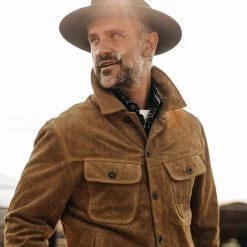 The Lined Long Haul Jacket In Sand Suede 18 The Lined Long Haul Jacket In Sand Suede -Fashion Clothes instock m q421 suede longhaul bettertogether 006