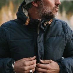 The Whitney Parka In Navy -Fashion Clothes instock m q421 whitneyparka navy 003