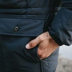 The Whitney Parka In Navy -Fashion Clothes instock m q421 whitneyparka navy 004