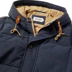 The Whitney Parka In Navy -Fashion Clothes instock m q421 whitneyparka navy 007
