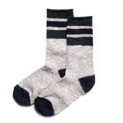 The Camp Sock In Heather Grey