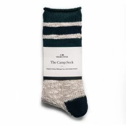 The Camp Sock In Heather Grey -Fashion Clothes instock m q422 CampSock HeatherGrey 002