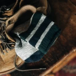 The Camp Sock In Heather Grey -Fashion Clothes instock m q422 CampSock HeatherGrey 005